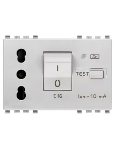 Vimar 20283.N 2P T 16A Bipasso Bivalente Intb Mtdifc16 Toma Siguiente
